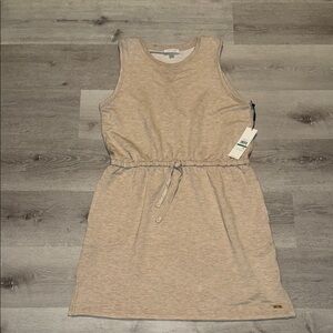 Calvin Klein Casual Beige Sleeveless Dress - Size L